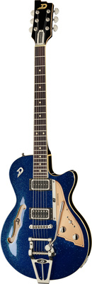 Duesenberg Starplayer TV Blue Sparkle pusiau akustinė gitara
