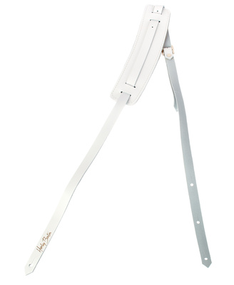 Harley Benton Vintage Strap White odinis diržas