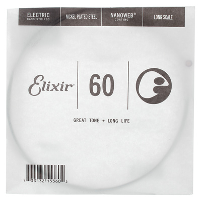 Elixir 060 EL Bass pavienė bosinės gitaros styga