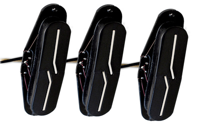 Split Blades Vintage Set WH; Tonabnehmer Set für St-Style E-Gitarre; Konstruktion: Single Coils; Noise-Cancelling, original