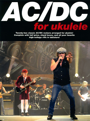 Amsco Publications AC/DC for Ukulele ukulelės natų knyga