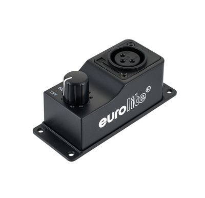 Tischsockel für Schwanenhalsleuchte. Tischsockel für XLR-Schwanenhalsleuchten (12V/5W oder LED) An/Aus- und Helligkeitsregler. 3-polige