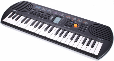 Casio SA 77 vaikiškas klavišinis instrumentas