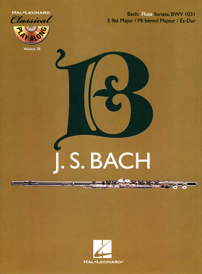 Bach Flute Sonata Play-Along, Bach, Sonate für Querflöte,BWV 1031,Es-Dur,mit Play-Along CD, Diese Serie hilft Ihnen,klassische