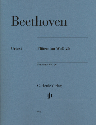 Henle Verlag Beethoven Flötenduo WoO 26