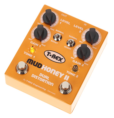 T-Rex Mudhoney II distortion pedalas