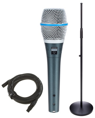 Shure Beta 87A kondensatorinis vokalinis mikrofonas