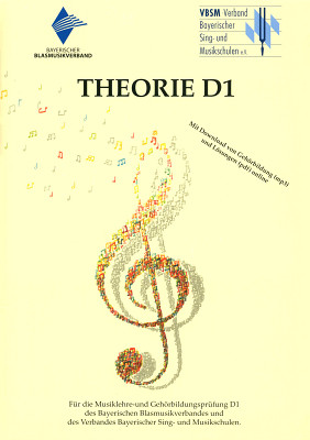 Musikverlag Heinlein Theorie D1 muzikos teorijos knyga