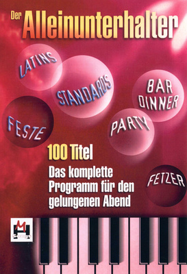 Musikverlag Hildner Der Alleinunterhalter natų knyga