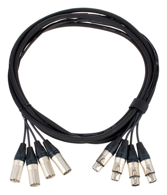 pro snake 80831-4 XLR multicore kabelis 4m