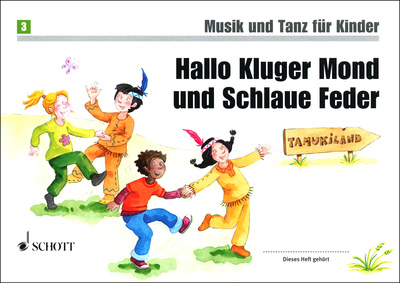 Schott Hallo Kluger Mond und Schlaue mokomoji muzikos medžiaga vaikams