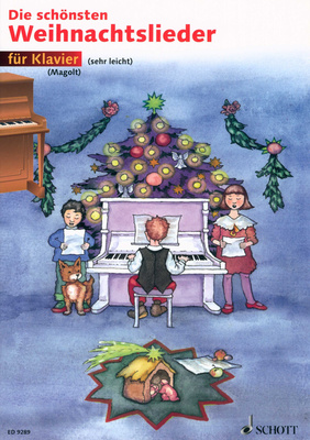 Schott Schönste Weihnachts Piano pianinų dainų knyga
