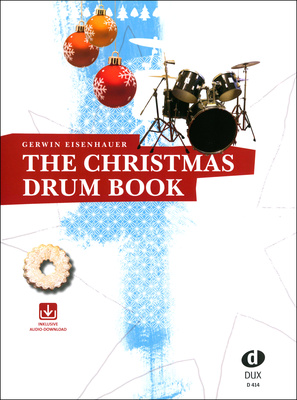 Edition Dux The Christmas Drum Book 1 mušamųjų instrumentų natų sąsiuvinis