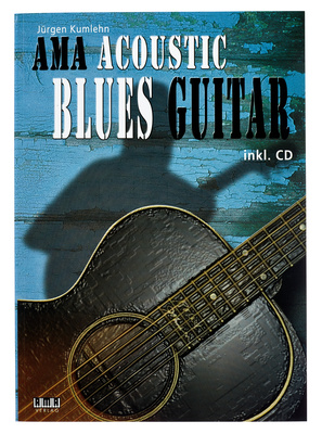 , Acoustic Blues Guitar, von Jürgen Kumlehm, elementare Spieltechniken wie Picking,Plektrumspiel,Slide,Hammer-on,Bending und musikalische