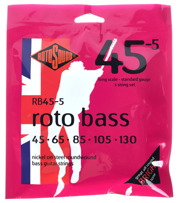 Rotosound RB45-5 elektrinės bosinės gitaros stygos
