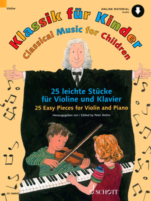 Schott Klassik für Kinder Violin natos smuikui