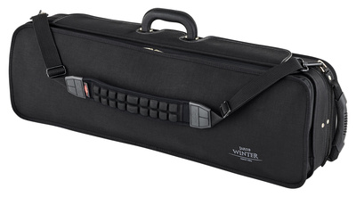 JW 3024 CS BDG Violinkoffer, Black / Dark Green, Super Light Serie, handgearbeiteter Holzkoffer in Luxusausführung, 5-lagig verleimte