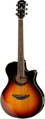 APX700II VS, Westerngitarre, APX, Cutaway, Decke Fichte massiv, Boden und Zarge Nato, creme schwarze Bindings, durchscheinend schwarze