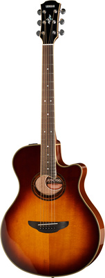 APX700II BS, Westerngitarre, APX, Cutaway, Decke Fichte massiv, Boden und Zarge Nato, creme schwarze Binding, durchscheinend schwarze