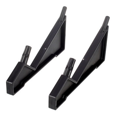 F212 Monitorfüsse, Monitorfüsse für D12, D12-3 Kunststoff, schwarz, zwei je Box notwendig (PAAR preis !!!)