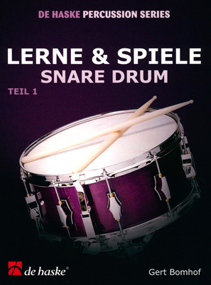 De Haske Lerne & Spiele Snare Drum 1 būgnų mokytojas