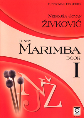 Gretel Musikverlag Funny Marimba 1 orkestro perkusijos natų knyga  