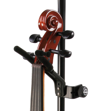 K&M 15580 Violin Holder BK smuiko laikiklis