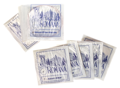 Romana Akkordzither Strings 6/25 stygos akordzitrai