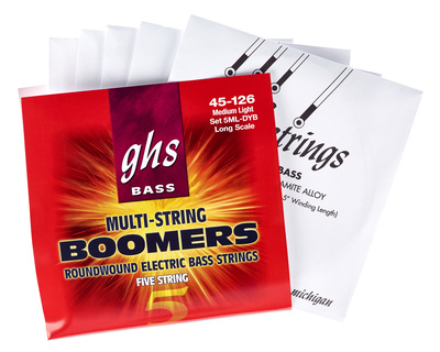 GHS 3045 5/ML DYB elektrinės bosinės gitaros stygos
