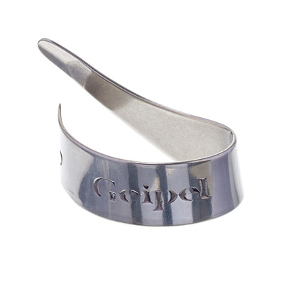 Geipel Thumb Pick Nickel Silver 2 nykščio mediatorius