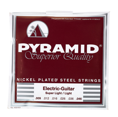 Pyramid Nickel Plated Steel SL/Light elektrinės gitaros stygos  