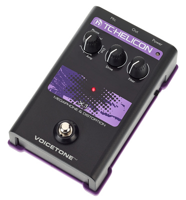 TC-Helicon VoiceTone X1 balso apdorojimo procesorius