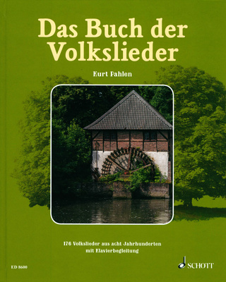 Schott Das Buch Der Volkslieder natų knyga