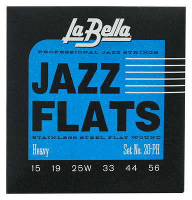 La Bella 20PH Jazz Flats FWSS plokščiosios elektrinės gitaros stygos