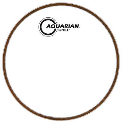 Aquarian 08" Super 2 Clear tomų būgno membrana