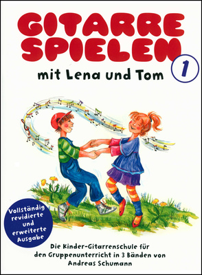 Bosworth Gitarre Spielen Lena & Tom 1 mokomoji literatūra akustinei gitarai