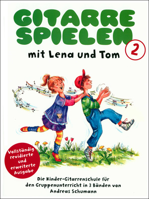 Bosworth Gitarre Spielen Lena & Tom 2 akustinės gitaros mokomoji literatūra  