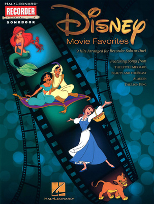Hal Leonard Disney Favorites dainų knygelė fleitai
