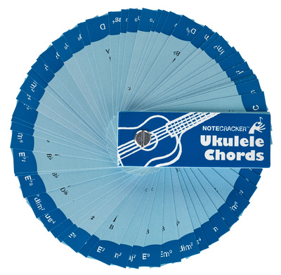 Wise Publications Notecracker Ukulele Chords akordų lentelė