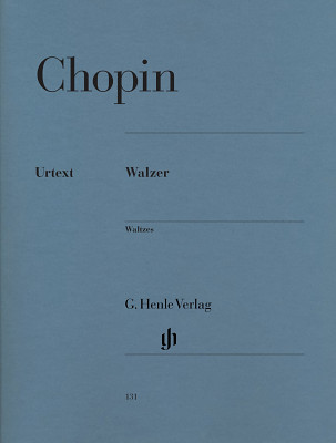 Henle Verlag Chopin Walzer klasikinė fortepijono literatūra