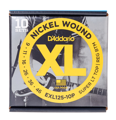 Daddario EXL125-10P elektrinės gitaros stygos  