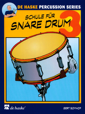 De Haske Schule Für Snare Drum 3 būgnų mokymo knyga