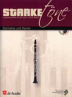 De Haske Starke Töne Klarinette klarneto literatūra