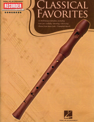 Hal Leonard Classical Favorites klasikinių kūrinių blokfliutų natos