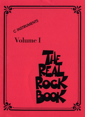 Hal Leonard The Real Rock Book improvizacijos literatūra