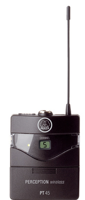 B-Stock, AKG PT45 ISM - PW45, einzelner Taschensender aus der Perception Wireless Serie, Betrieb mit 1x AA Batterie oder Akku, 4 schaltbare Frequenzen