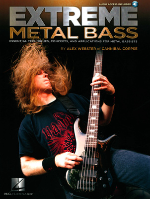Hal Leonard Extreme Metal Bass literatūra bosinėms gitaroms