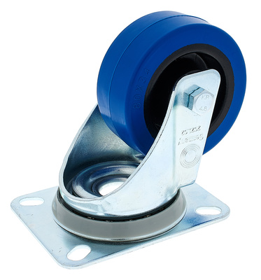 Millenium Blue Wheel Without Brake 80mm ratukas dėklams