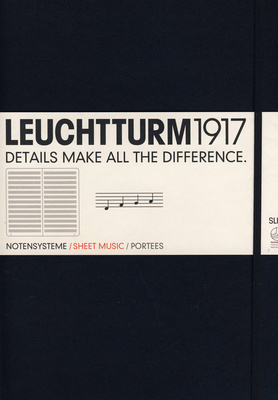 Leuchtturm 1917 Sheet Music Book