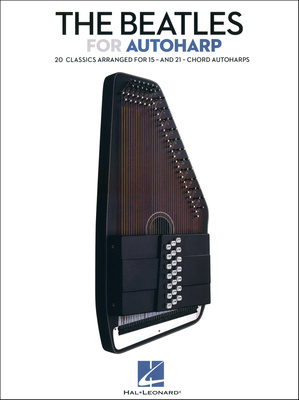 Hal Leonard The Beatles for Autoharp natų sąsiuvinis